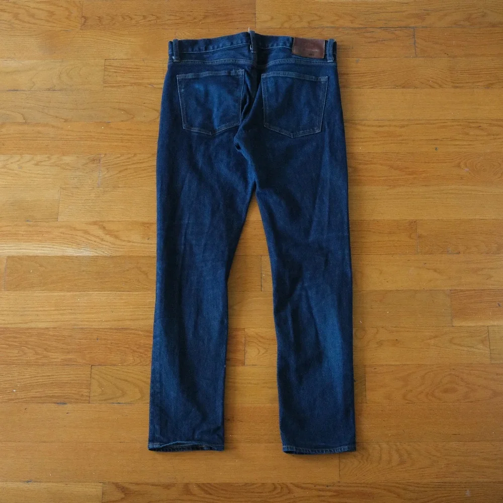 J.Crew 484 Slim Fit Jeans Dark Indigo Blue Denim Fits 32x29 Casual Classic